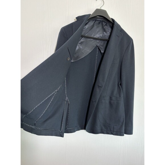 Rodd & Gunn Savill Bay Blazer Mens 2XL Blue Navy Sport Fit Italian Woven Jacket - Picture 10 of 16